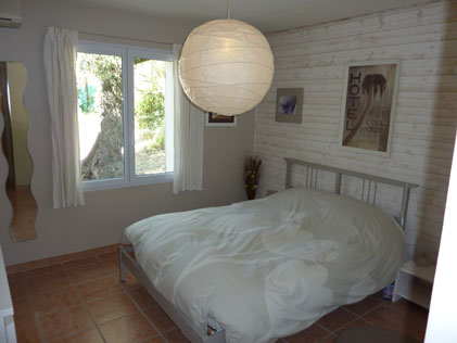 Deuxième chambre de la  villa